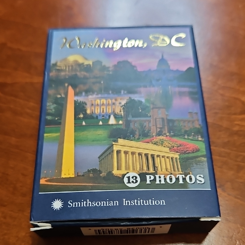 Washington DC Smithsonian Institution Souvenir‎ Playing Cards Sealed